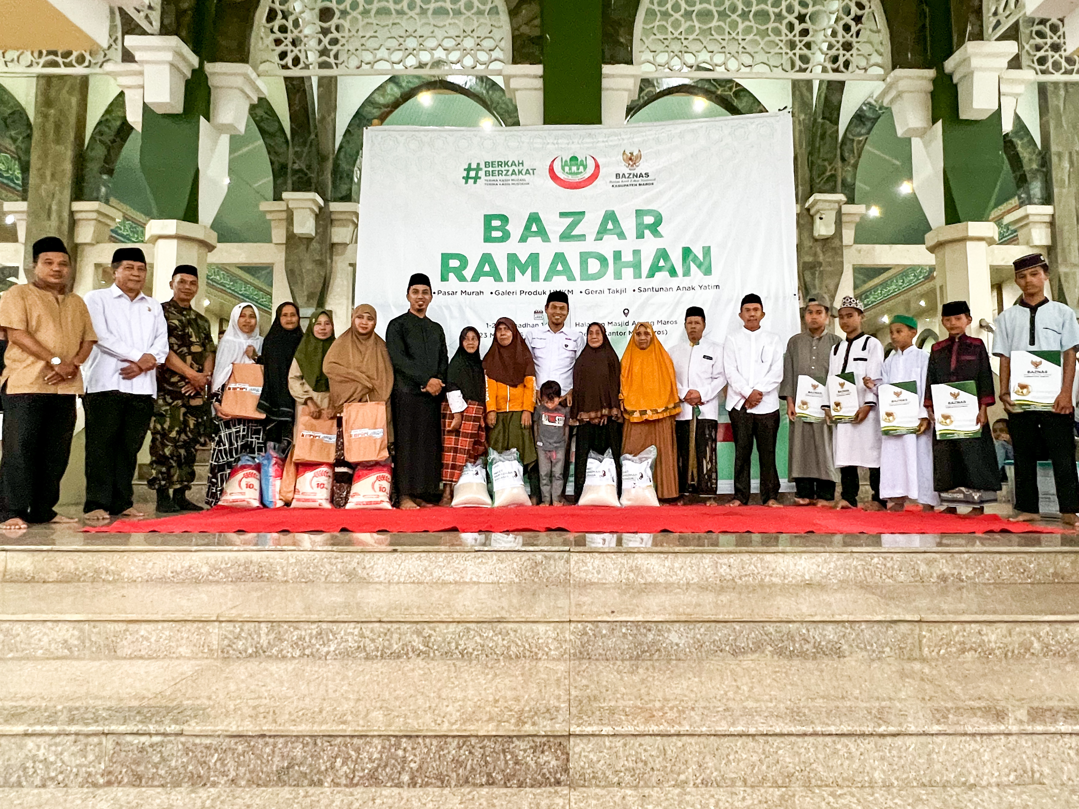 Meriahkan Bulan Ramadhan, BAZNAS Maros Gelar BAZAR Ramadhan "Pasar Murah"